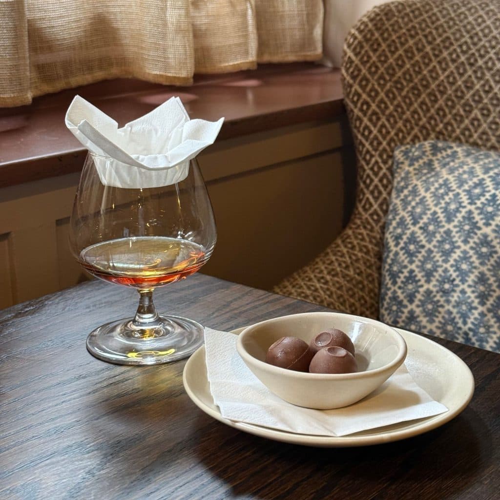 Cover Image for Compliment Truffles when you order Rémy Martin VSOP Cognac at The Black Swan